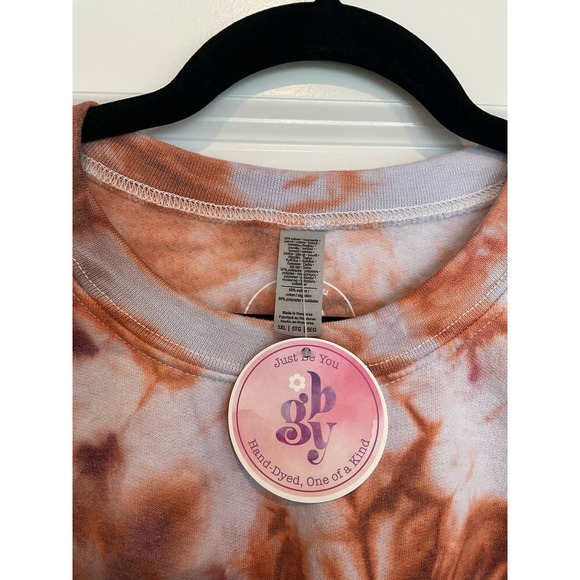 Custom Tie Dye Crewneck Sweatshirt - Picture 2 of 10